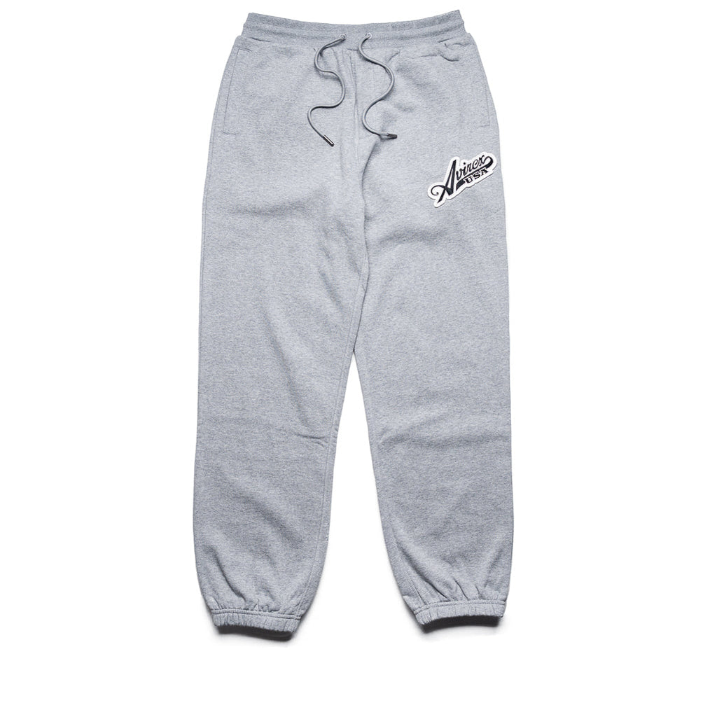 Avirex Script Jogger - Heather Grey