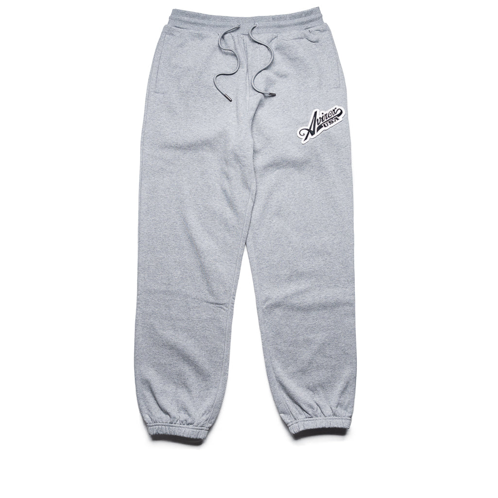 Avirex Script Jogger - Heather Grey
