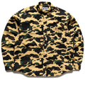A Bathing Ape 1st Camo One Point L/S Shirt - Yellow