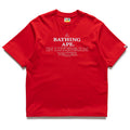 A Bathing Ape Ape Head Tee - Red