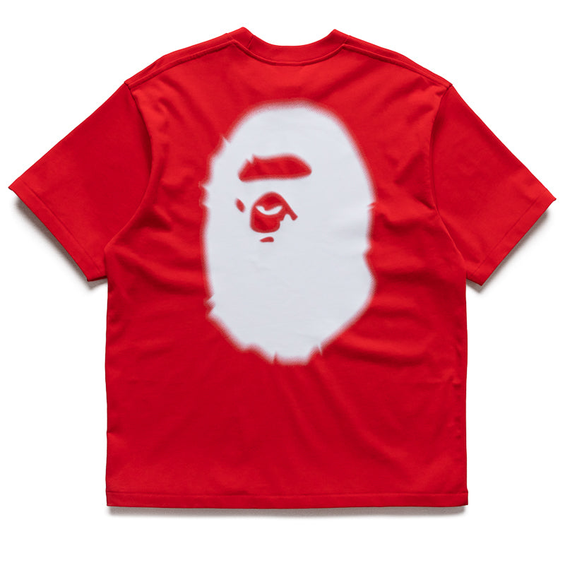 A Bathing Ape Ape Head Tee - Red