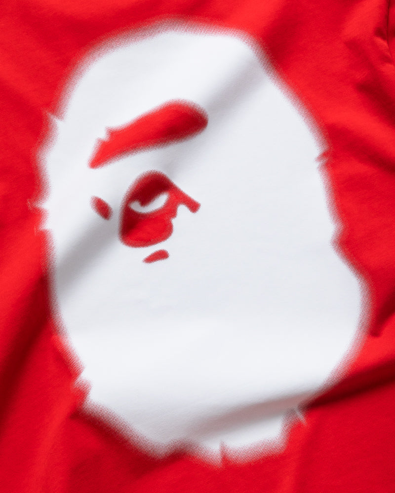 A Bathing Ape Ape Head Tee - Red