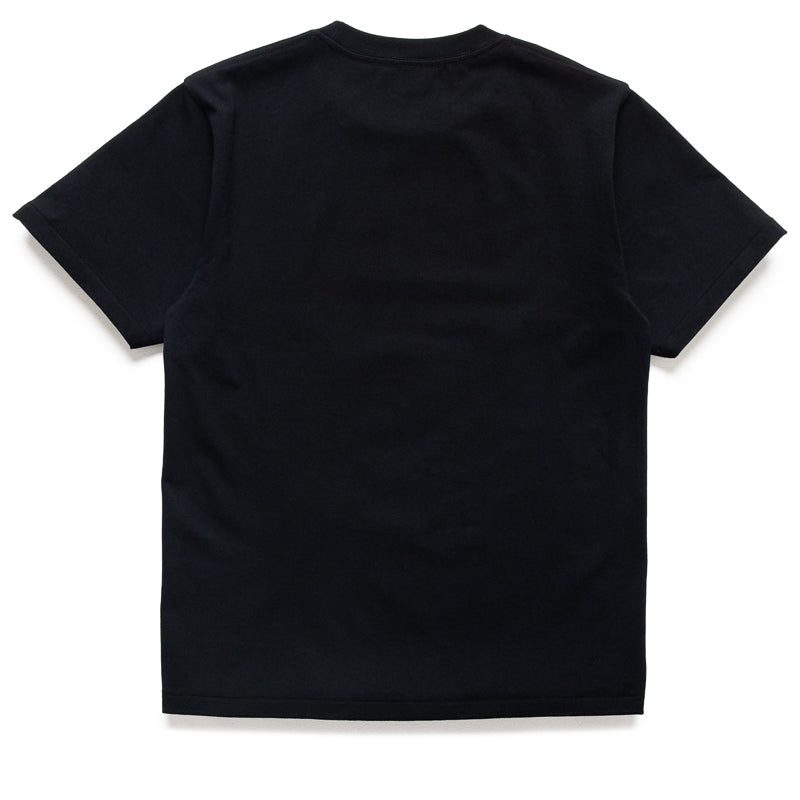 A Bathing Ape Color Camo Milo On Busy Works Tee - Black/Purple