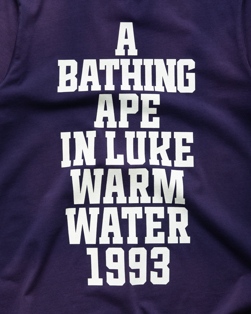 A Bathing Ape Vintage Effect Tee - Navy