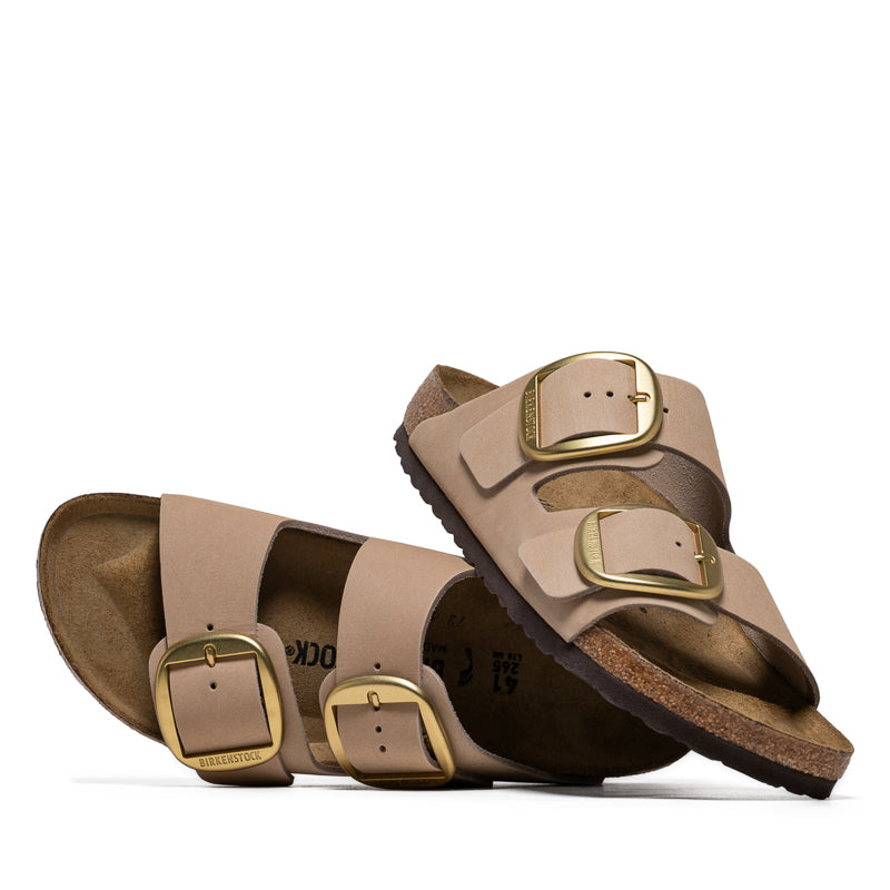 Women's Birkenstock Arizona Big Buckle  - Sandcastle