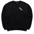 Born x Raised The Town Felt Letter Crewneck - Black