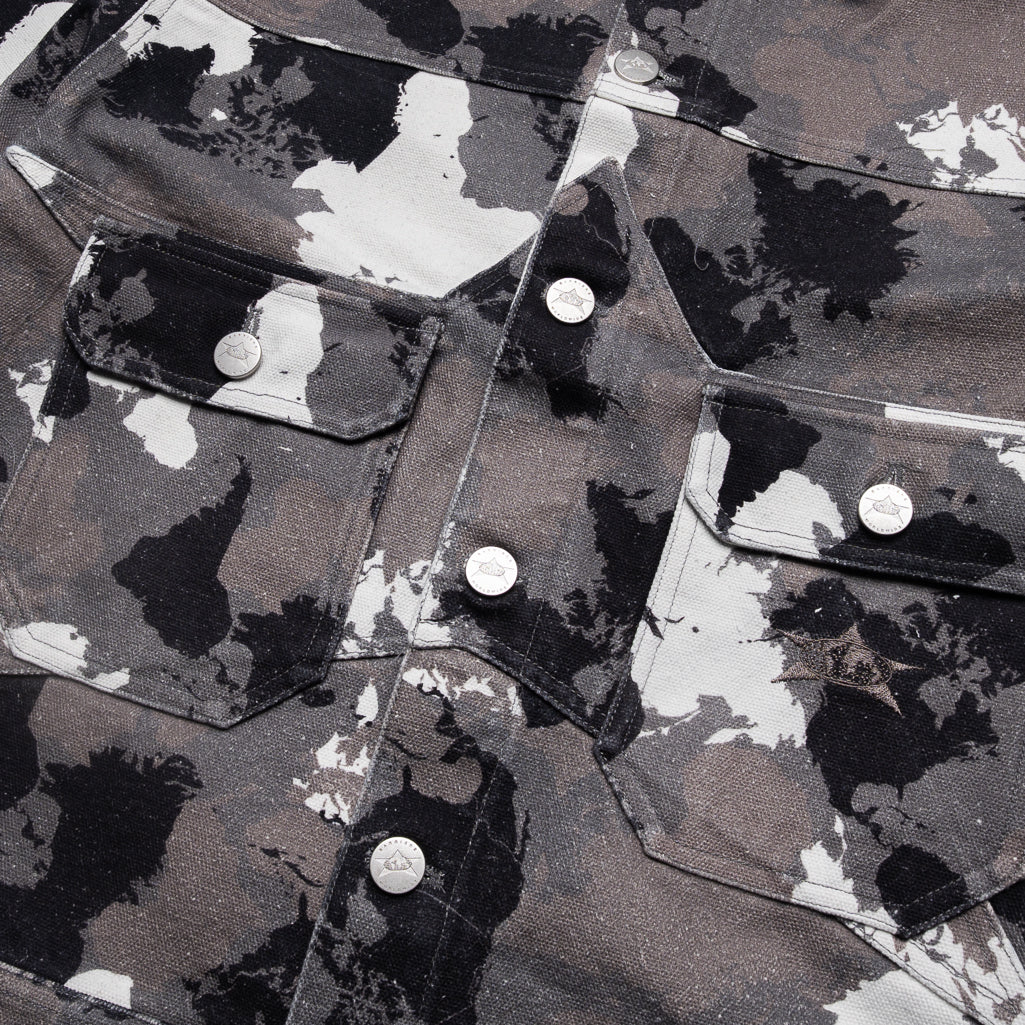 Barriers Worldwide Star Camo Jacket - Snow