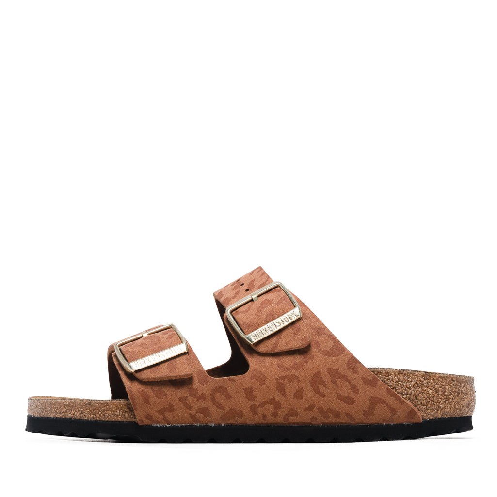 Women's Birkenstock Arizona Synthetic - Leopard Pecan