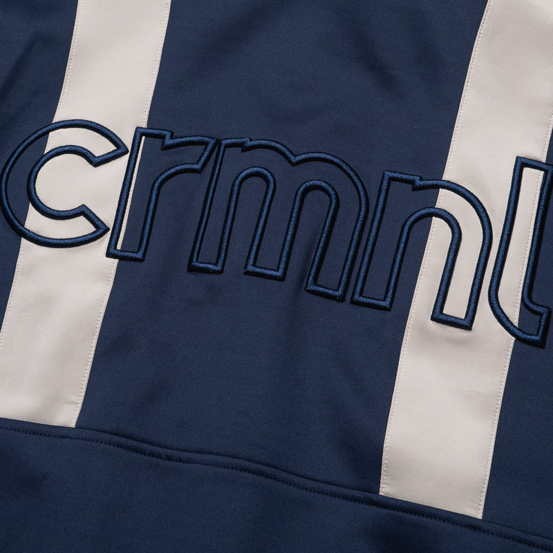 Criminal Damage Panel FC Track Jacket - Navy/Cream