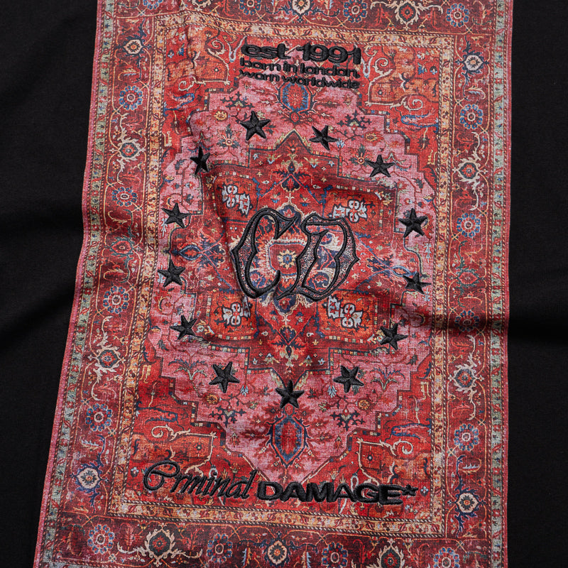 Criminal Damage Antique Rug Tee - Black