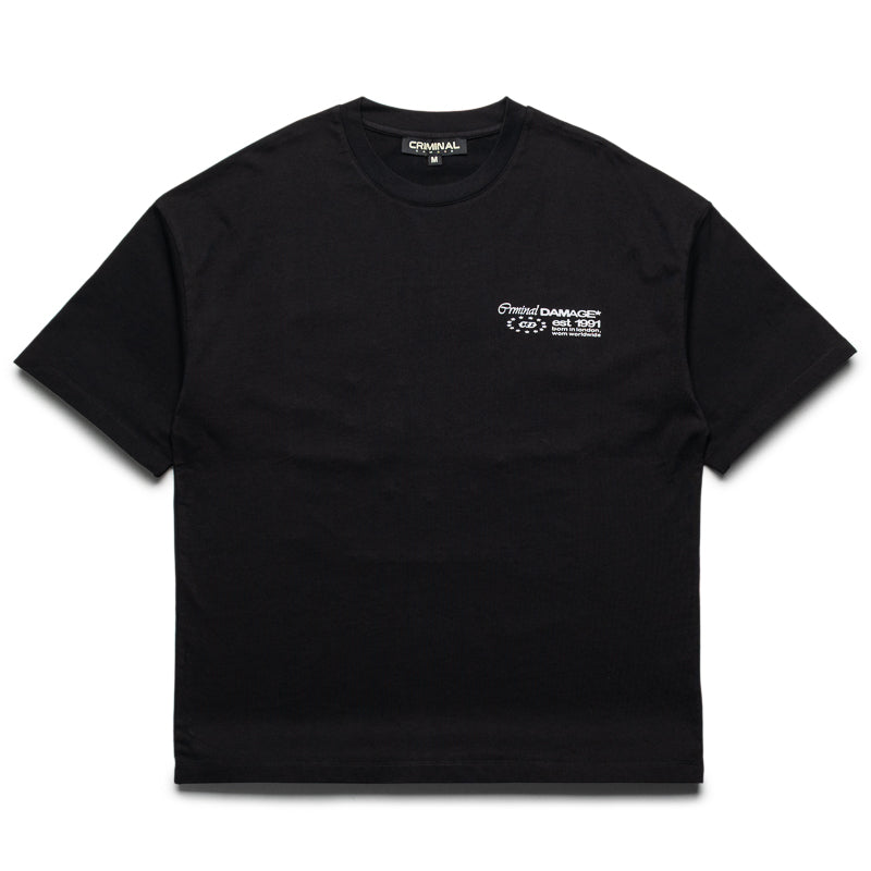 Criminal Damage Antique Rug Tee - Black