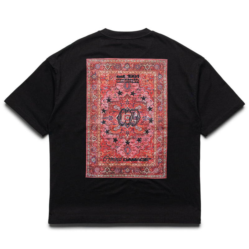 Criminal Damage Antique Rug Tee - Black