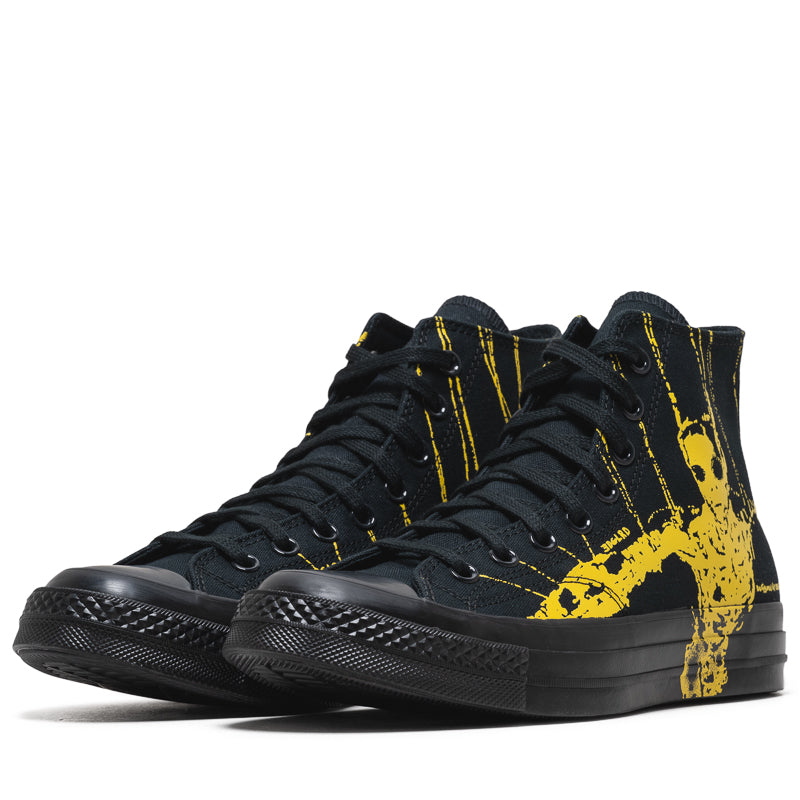 EDGLRD x Converse Chuck 70 Hi - Black/Yellow