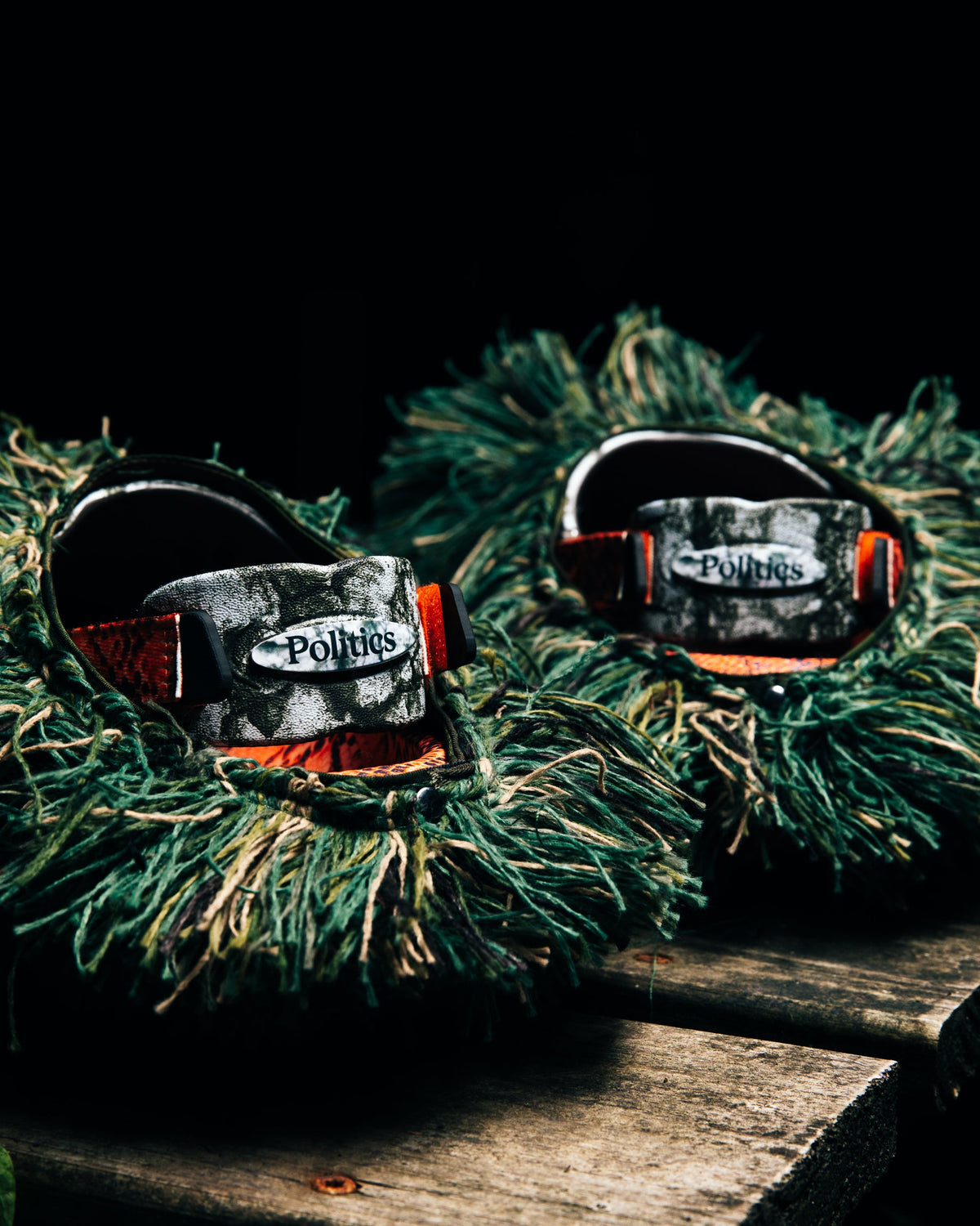 Politics x Crocs Echo II 'Watch Your Step' - Espresso/Multi