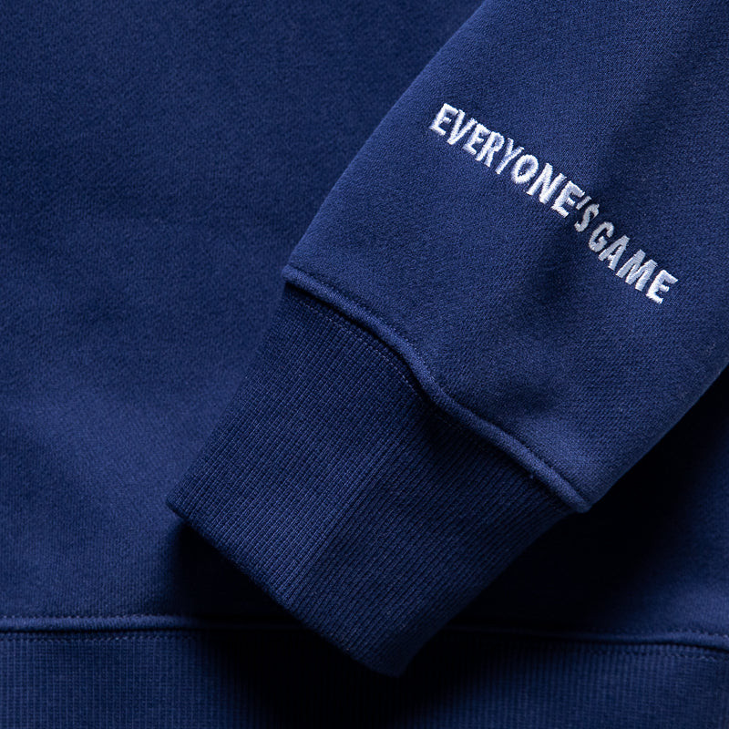 Eastside Golf Luxe Fleece Crew - Blue Void