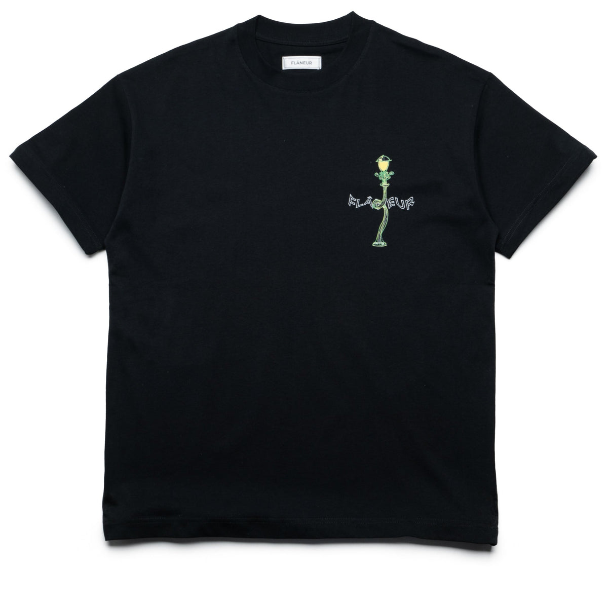 Flaneur Lantern Tee - Black