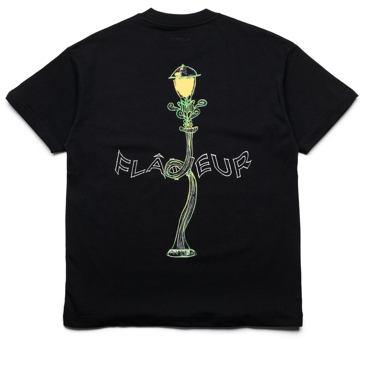 Flaneur Lantern Tee - Black