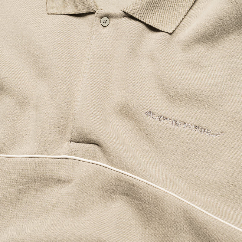 Fear Of God Essentials Active Trace 3/4 Sleeve Modern Polo Sweatshirt - Seal