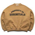 Fear Of God Essentials Property Lounge Crewneck - Dune