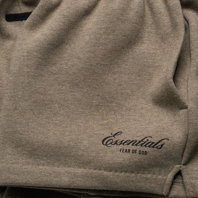 Women's Fear Of God Essentials Running Shorts - Homestead Heather