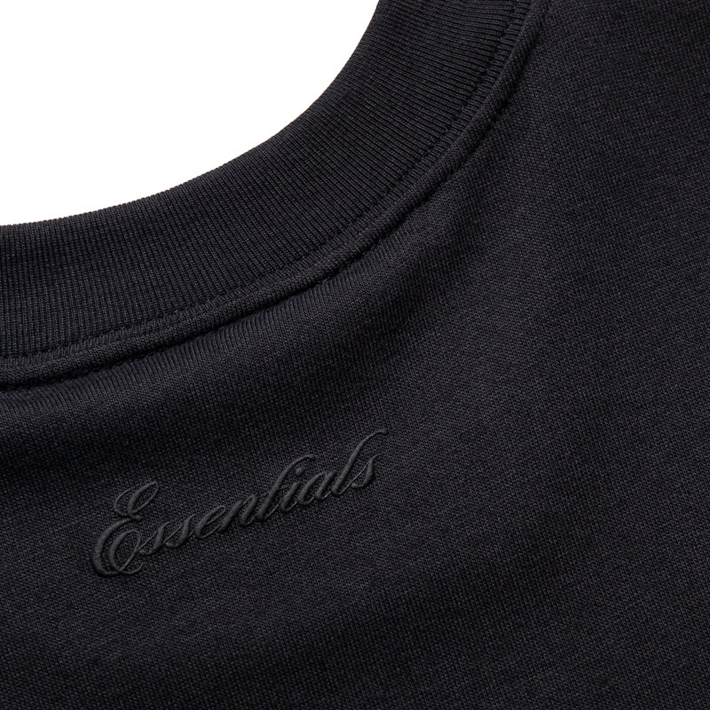 Fear Of God Essentials Signature Tee - Vintage Black