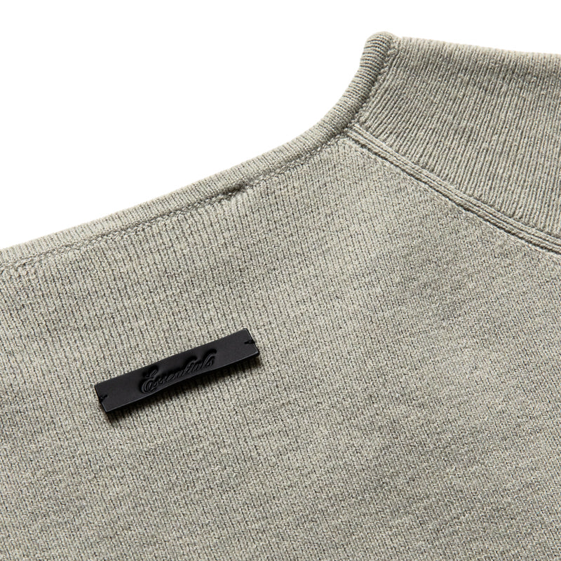 Women's Fear Of God Essentials Rib Knit Crop Top - Seal