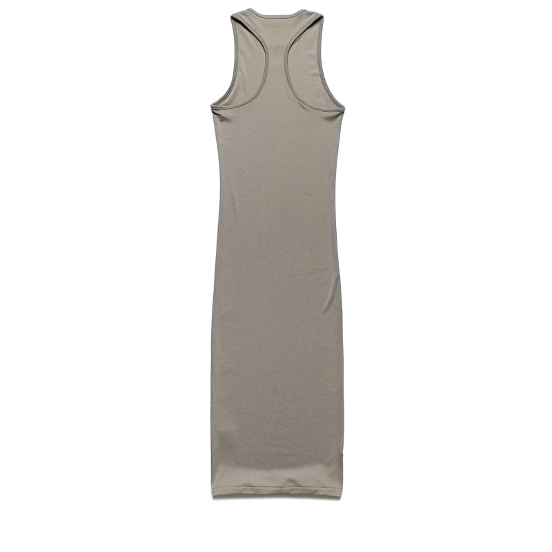 Women's Fear Of God Essentials Soft Rib Racerback Dress - Seal