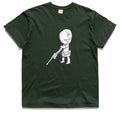 Fucking Awesome Gun Baby Tee - Forest Green