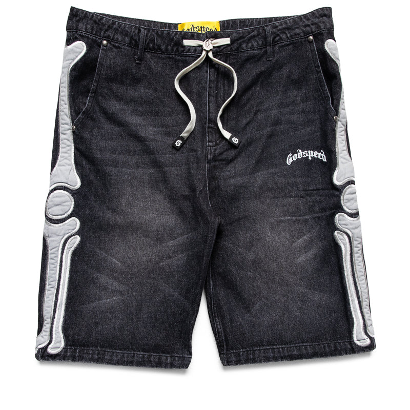 Godspeed New York Femur Denim Shorts - Black
