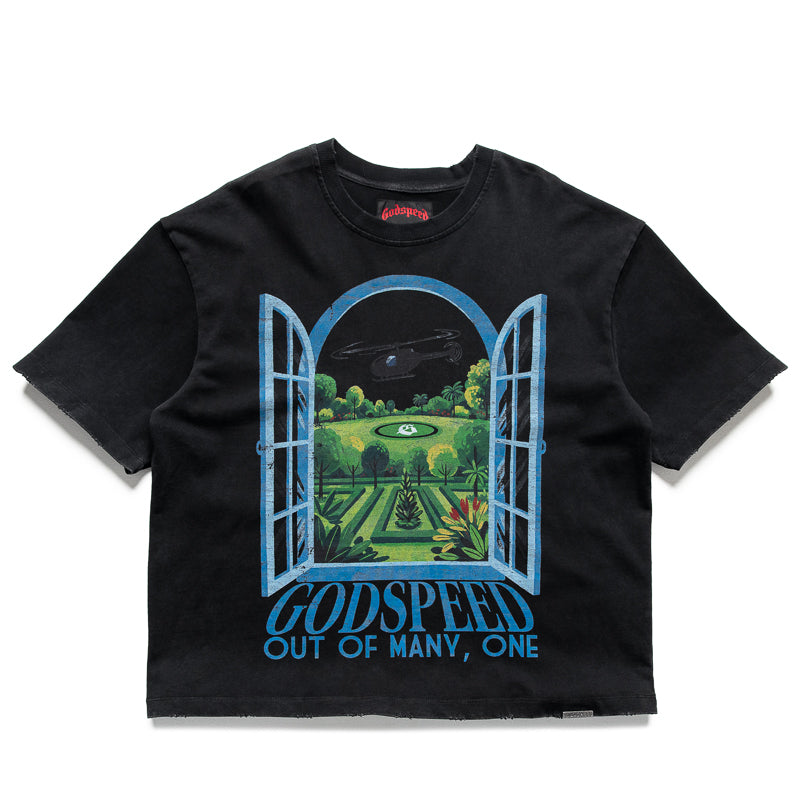 Godspeed New York Helipad Dreams Tee - Black