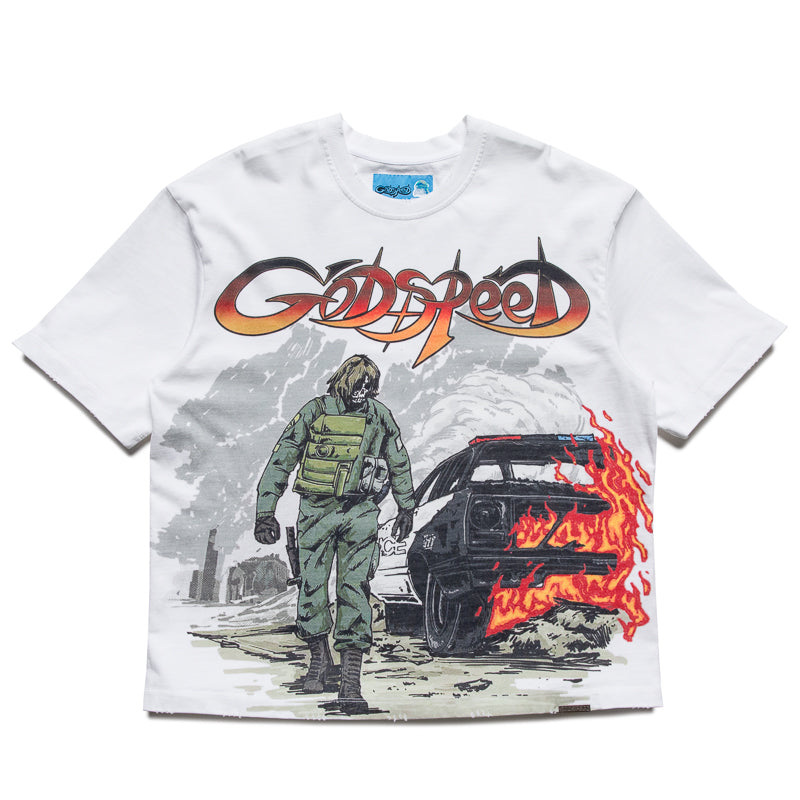 Godspeed New York KHAOS Tee - White