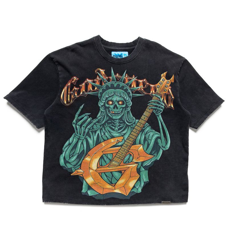 Godspeed New York Liberty Rock Tee - Black