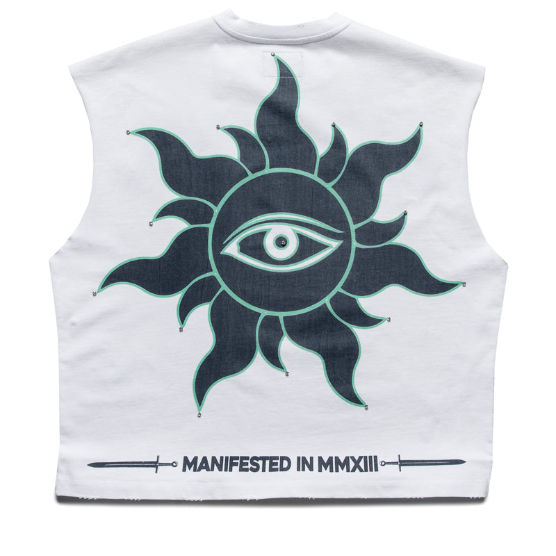 Godspeed New York Sunken Liberty Sleeveless Tee - White