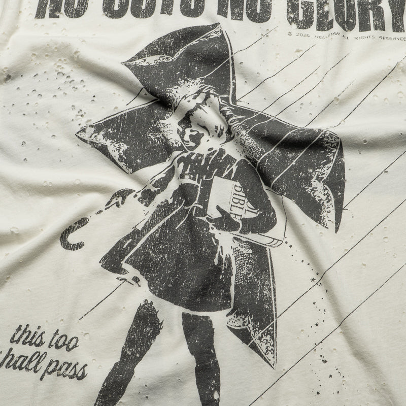 Hellstar No Guts No Glory Tee - White