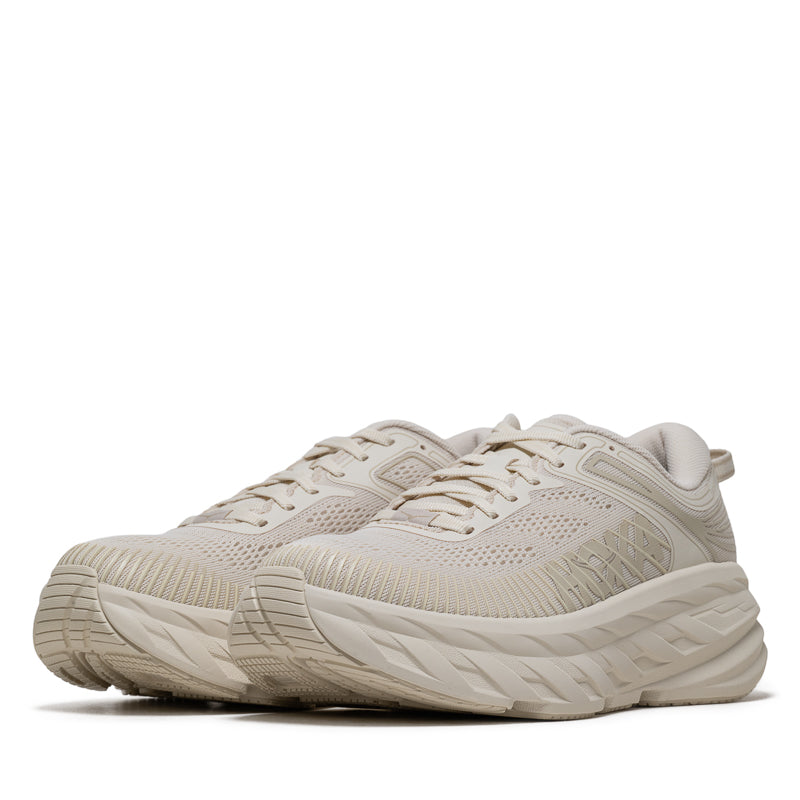 Women's Hoka Bondi 7 - Oat Milk/Oat Milk
