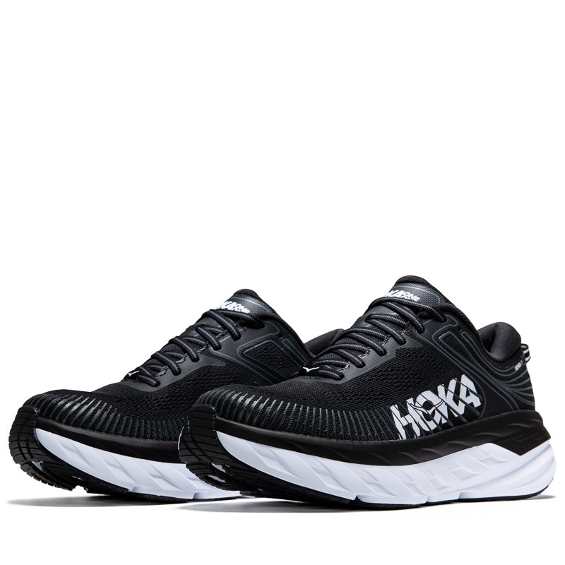 Hoka Bondi 7 - Black/White