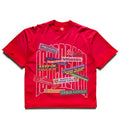 Ice Cream Bumper Knit Tee - Salsa