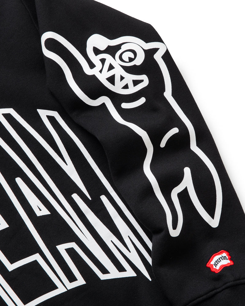 Ice Cream Coffee Crewneck - Black