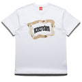 Ice Cream Taupe Tee - White