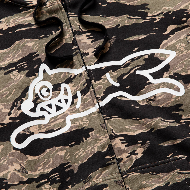 Ice Cream Tiger Hoodie - Camo