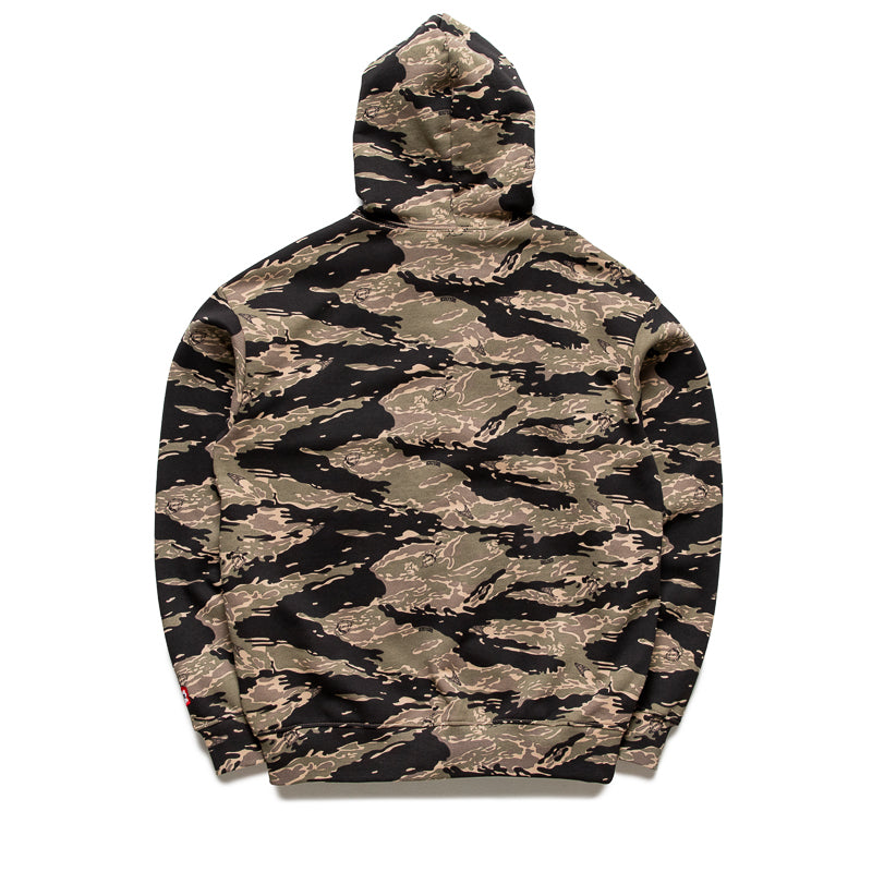 Ice Cream Tiger Hoodie - Camo