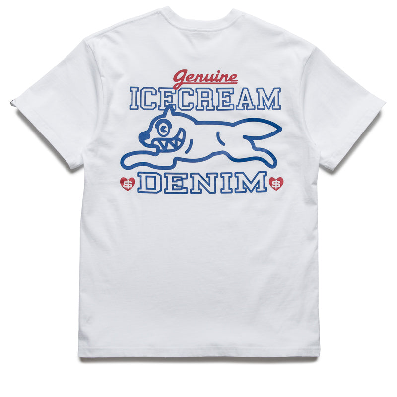 Ice Cream Violet Tee - White