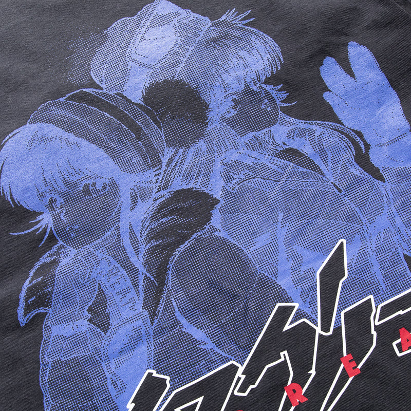 Ice Cream Eyescream Knit Tee - Charcoal Art
