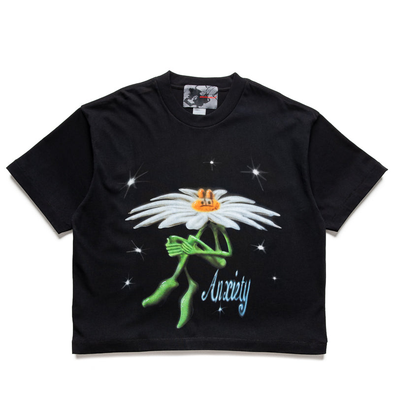 Jungles Anxiety Flower Tee - Black