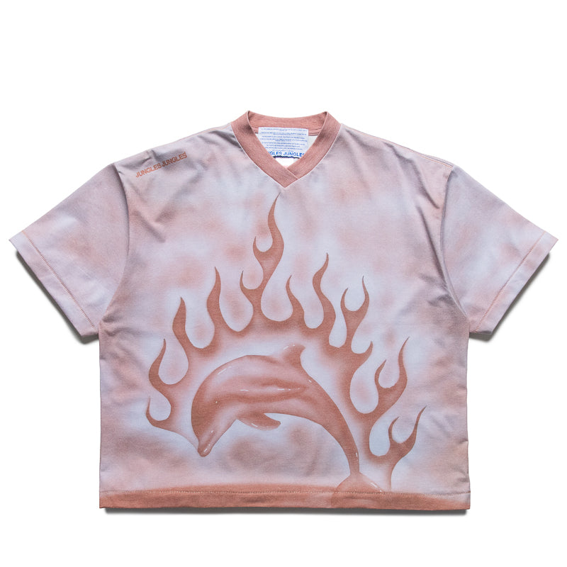 Jungles Flaming Dolphin Jersey - Pink