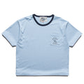 Jungles Read More Books Ringer Tee - Blue