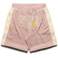 KidSuper Terrycloth Stars Shorts- Pastel Pink