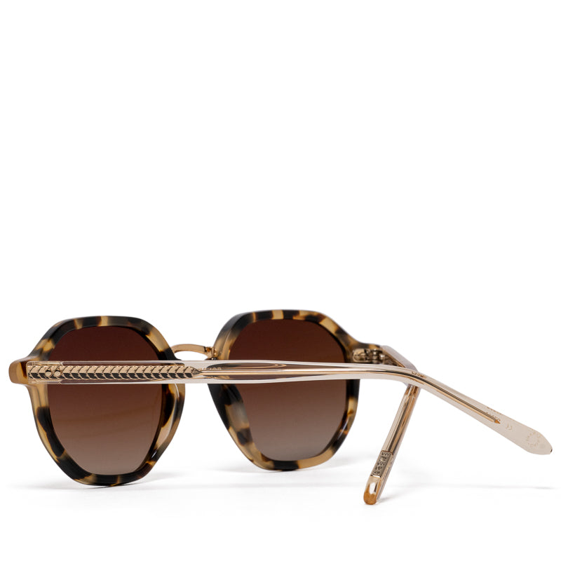 Krewe Dakota Sunglasses - Iberia/Haze 18K Polarized