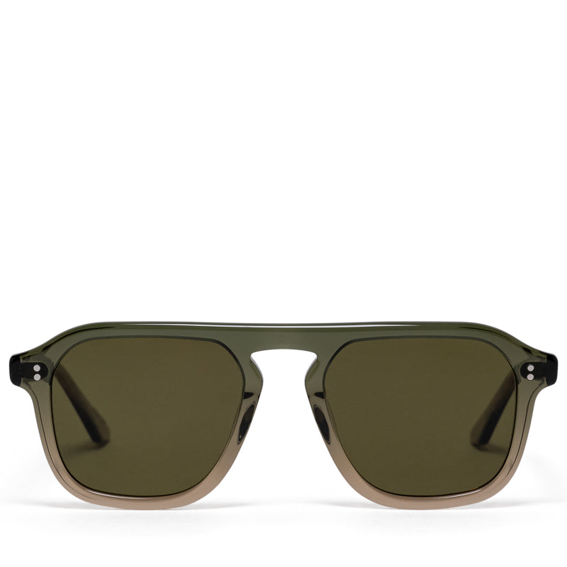 Krewe Zander Sunglasses - Verde Polarized