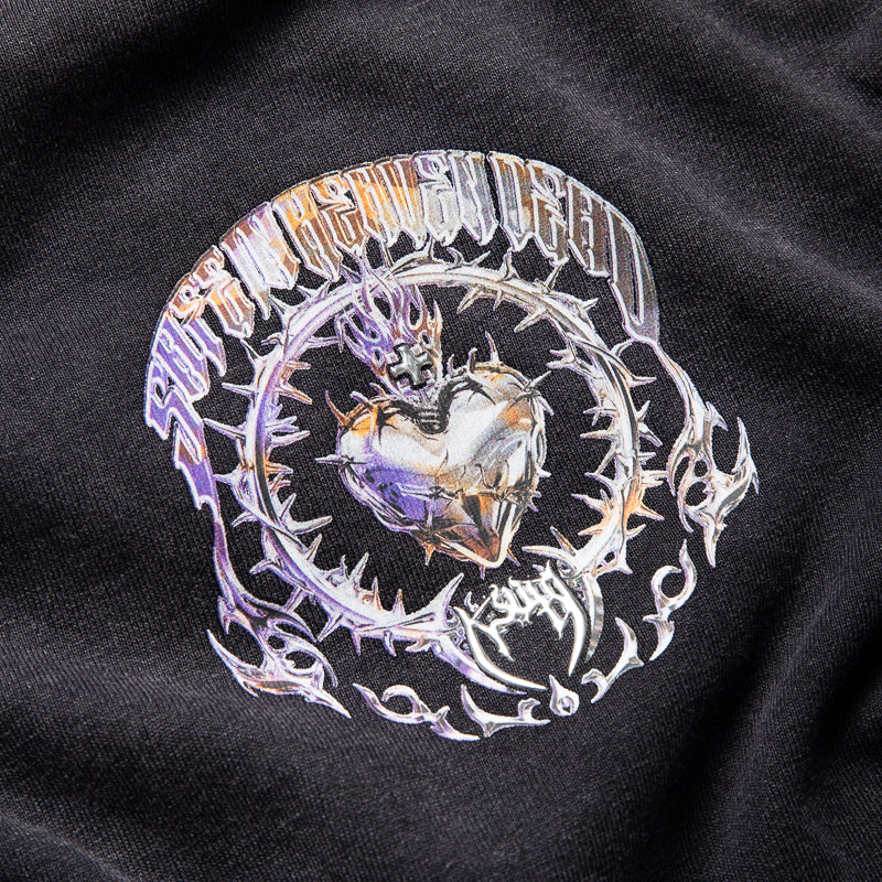 Ksubi Anguish Halen Tee - Jet Black